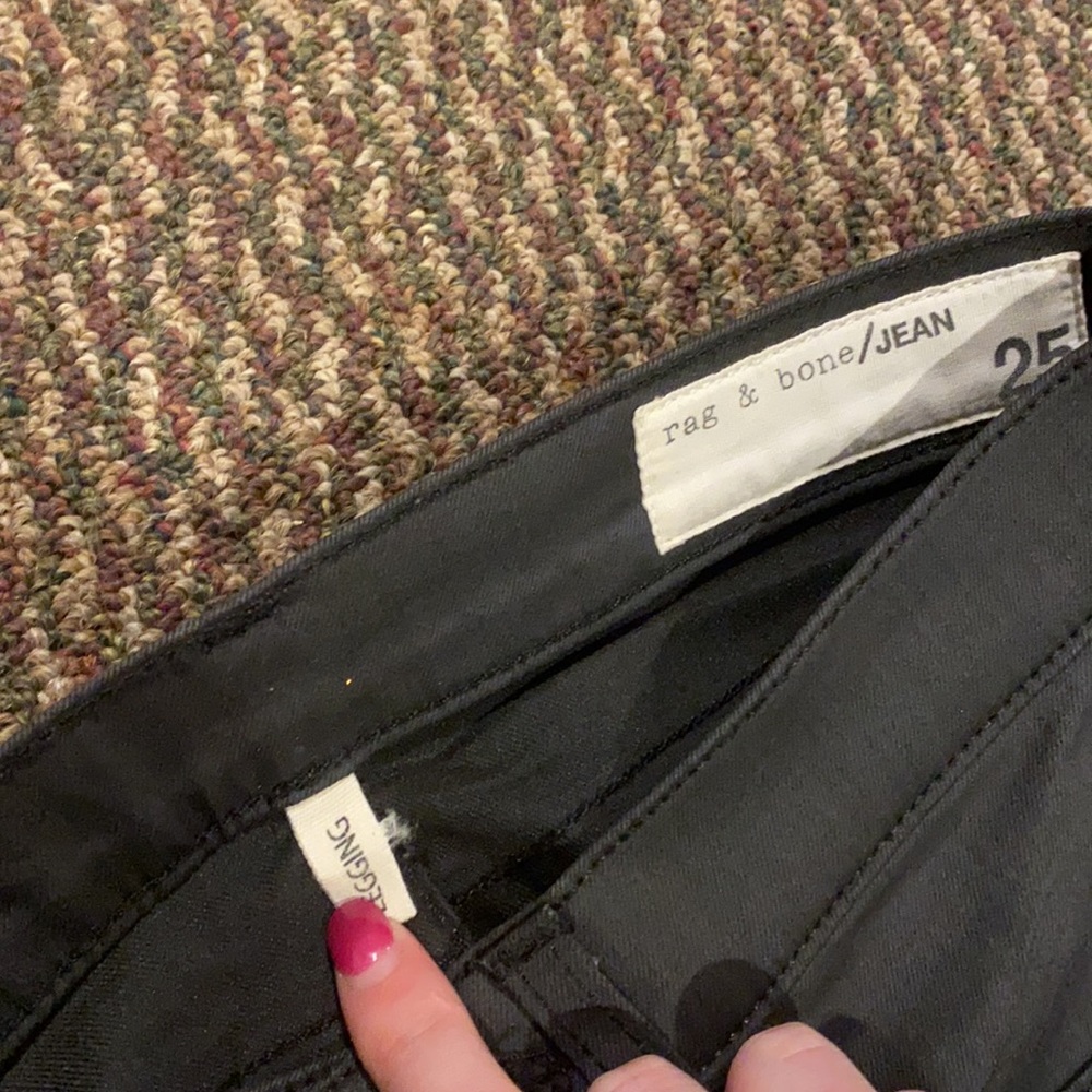 Rag & Bone Waxed Jeans - Picture 7 of 7